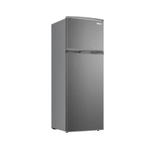 Nobel 225 Liter Double Door Top Mount Refrigerator Defrost Ressed Handle R600A Outside Condensor Inox  Model - NR255RSI -1 Year Full 5 Year Compressor warranty.