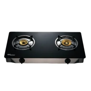 Super General 2 Burner Table Top Gas Stove Black Model SGB312FFD | 1 Year Warranty.