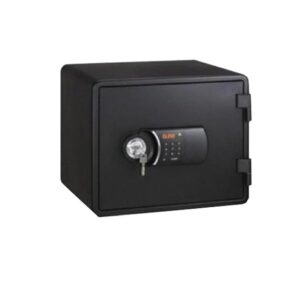 Galaxy Design Fire Resistant Safe – Digital & Key Lock, Black YESM-020K