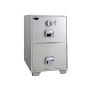 GALAXY DESIGN Fire Resistant Filing Cabinet, 2 Drawers, Digital & Key Lock SF-680-2EKX