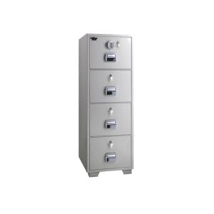 EAGLE Fire Resistant Filing Cabinet, 4 Drawer, Digital & 4 Key Lock SF-680-4EKK