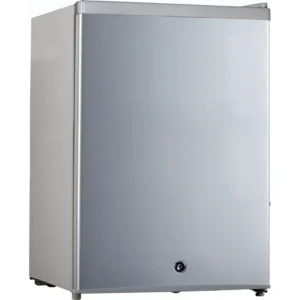 Akai 90L Single Door Refrigerator No frost Lock and key Efficient cooling Silver Model RFMA-90DFHS | 1 Year Full 5 Years Compressor Warranty