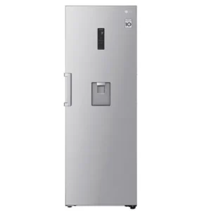 LG 411 Liter Upright Refrigerator, Smart Inverter Compressor, Door Cooling+, Multi Air Flow, Platinum Color Silver Model - GRF411ELDM - International Version.