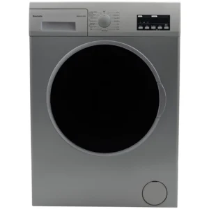 Baumatic 7 Kg Washer 5 Kg Dryer Front Load Fully Automatic 1200 RPM 15 Wash Programs Silver Model - BMEWD75FSS - 1 Year Warranty.