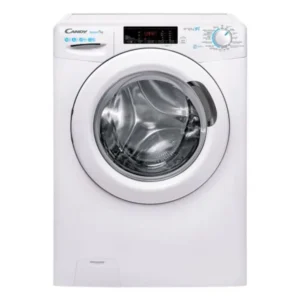 Candy 10 Kg Smart Pro Front Load Washing Machine 1400 RPM Wifi+BT - Steam  5Digit Display White Model CSO14105T3/1-19 | 1 Year Warranty