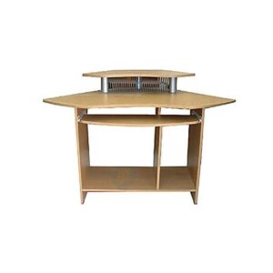 Galaxy Design Wooden Computer Table without Wheels, Beige - 135W x 86H x 75D cm