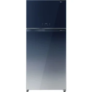 Toshiba 835 Liter Top Mount Refrigerator, Inverter Compressor, Ice Twiste, Ultra Fresh, LED Light, Color Blue Glass Model - GR-RT835WE-PGE(GG) - 1 Year Full 10 Year Compressor Warranty