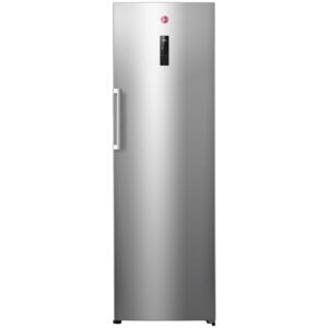 Hoover 260L Upright Freezer Frost Free Interior Led Light Reversible Door With Touch Button Control Steel Model Hsf260L-S | 1 Year Full 5 Year Compressor Warranty.