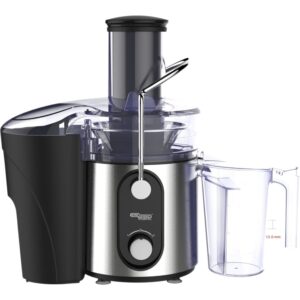 Super General 800W 2 ltrs large pulp jar Juice Extractor Juicer Color Black Model SGJ29E | 1 Year Warranty.