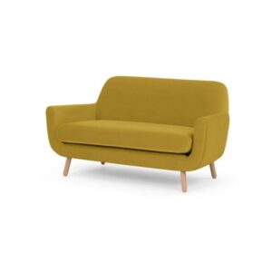 Galaxy Design Jonah 2 Seater Sofa Yellow Color