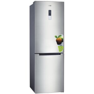 Super General 400 Liter Refrigerator Bottom Freezer Freestanding Temperature lock Color Inox Model SGR400CBNF | 1 Year Full 5 Year Compressor Warranty.