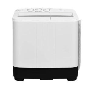 Super General 5 kg Twin-tub Semi-Automatic Washing Machine, efficient Top-Load Washer with Lint Filter, Spin-Dry White Model - SGW50 - 1 Year Warranty.
