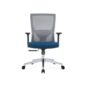 Galaxy Design Heavy Duty Office Chair – Mesh Back, Adjustable Ergonomic Design, Swivel Lift (Blue)