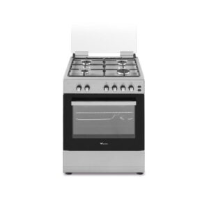 Veneto 60 X 60 cm 4 Gas Burners, Free standing Gas cooker, Stainless Steel - C3X66G4VC.VN