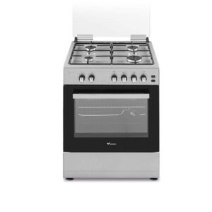 Veneto 60 X 60 cm 4 Gas Burners, Free standing Gas Cooker, Stainless Steel - C3X66G4VE.VN