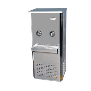 Akai 43L Two Tap Water Cooler, Silver Model CMA-30SSMC | 1 Year Full 5 Years Compressor Warranty