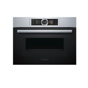 Bosch Serie 8 | 45 Liters Bulit In Compact Oven With Microwave Color Black Model - CMG656BS1M - 1 Year Brand Warranty.