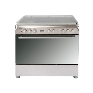 Akai 90X60 cm 5 Gas Burner Full Safety Cooking Range, Stainless Steel Model CRMA-960SC | 1 Year Warranty