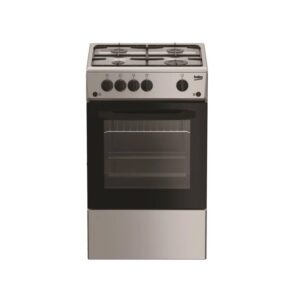 BEKO 4 Burner Full Gas Cookıng Range Sılver Model CSG42010GS | 1 Year Warranty