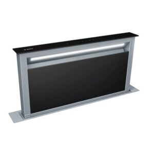 Bosch Series 8 | DownDraft Cooker Hood 90 cm Brushed Steel Silver Model-DDA097G59B | 1 Year Brand Warranty.
