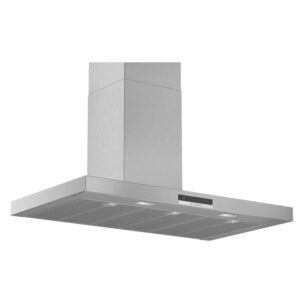 Bosch Series 4 | 90 cm Wall Mounted Cooker Hood, LED, Touch Control, Color Silver Model - DWB97DM50B - 1 Year Brand Warranty.