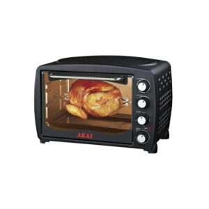 Akai 60L Electric Oven 1500 Watts Black Model EOMA-60BR | 1 Year Warranty