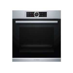 Bosch Series 8 | 71 Litres Built In Electric Oven, TFT Display Control, Stainless Steel, Color Black Model - HBG655BS1M - 1 Year Brand Warranty.