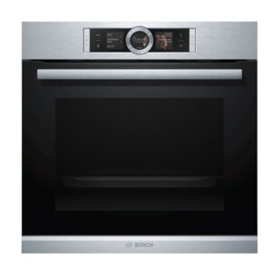 Bosch Serie 8 | 71 Litres Built In Electric Oven, 13 Heating Methods, Color Black Model - HBG656RS1M - 1 Year Brand Warranty.
