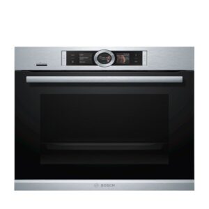 Bosch Series 8 | 71 Litres Built In Oven, TFT Touch Display, Pyrolytic Self-Cleaning, Color Black Model - HBG6764S6M - 1 Year Brand Warranty.