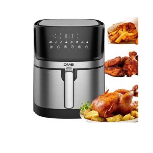DMS 6L Hot Air Fryer Deep Fryer Hot Air Oven Fryer Digital Stainless Steel HF-6E
