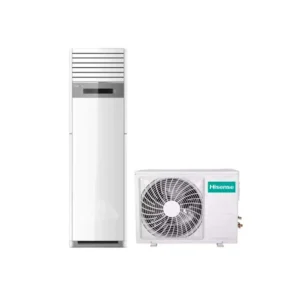 Hisense 3 Ton Floor Standing Air Conditioner, 36000 BTU, Remote Control, Power Cooling, Heat/Cool, Color White Model - AUF36HR4SCPA - 1 Year Full 5 Year Compressor Warranty