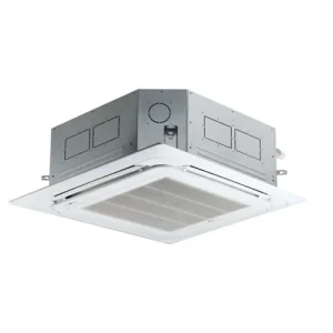 LG 1.5 Ton Cassette Type Air Conditioner, 18000 BTU, Inverter Compressor, Color White Model - ATQ18GQSK1 - International Version.