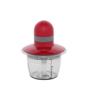 Bosch Chopper, 800 ML, Polycarbonate Bowl, Color Red Model - MMR08R1GB - 1 Year Brand Warranty.