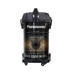 Panasonic 21 Liters Drum Vacuum Cleaner, 2200 Watt, 2 Step Nozzle, Anti-Bacterial Filter, Color Black Model - MC-YL635 - 1 Year Warranty.