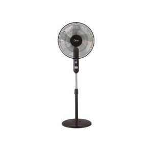 Midea 16" Pedestal Fan ,3 speed levels and height adjustable Black Model - FS4015F | 1 Year Warranty