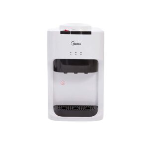 Midea 3-Tap Table Top Water Dispenser Hot/Cold/Ambient Water Option, Double Safety Device, Color White Model - YL1635T - 1 Year Full 5 Year Compressor Warranty