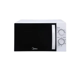 Midea 20 Liter Microwave Oven Mechanical Control White Model  MM720CJ9 | 1 Year Full Warranty
