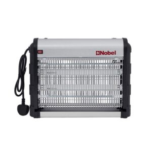 NOBEL Ultra Slim Insect Killer, 28 W, Twin Tube, 2 Element Aluminium Alloy, Color Silver Model - NIK820 - 1 Year Warranty.