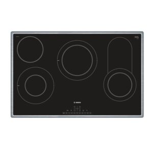 Bosch Electric Hob With 4 Ceramic Burners Black Model-PKC845FP1M | 1 Year Brand Warranty.