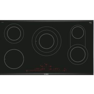 Bosch 5 Zones Electric Hob Color Black Model-PKV975DV1M | 1 Year Brand Warranty.