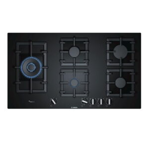 Bosch Serie 6 | Built in Gas Hob, 5 Gas Burners, Color Black Model - PPS9A6B90M - 1 Year Brand Warranty.