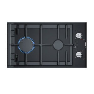 Bosch Domino Gas Hob Color Black Model-PRB3A6D70M  | 1 Year Brand Warranty.