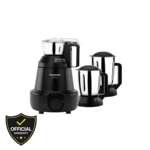 Panasonic Mixer Grinder, 1200W, 3 Jars, Color Black Model - MX-GE3750 - 1 Year Warranty