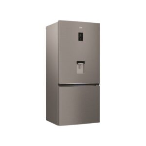 Beko 720 Litres Bottom Freezer Refrigerator Freestanding Titanium Inox Model RCNE720E20PX | 1 Year Full 5 Years Compressor Warranty
