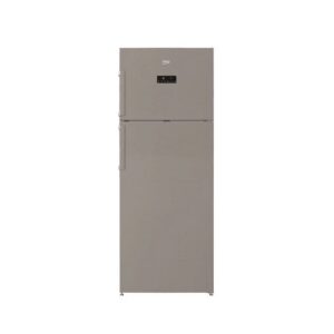 Beko 505 Litres Top Mount Refrigerator Titanium Inox Model RDNE550K21ZPX | 1 Year Full 5 Years Compressor Warranty