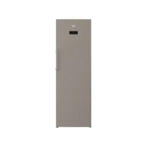 Beko 350 Litres Upright Freezer Pro Smart Inverter Compressor No Frost Titanium Inox Model RFNE350E23PX  | 1 Year Full 5 Years Compressor Warranty