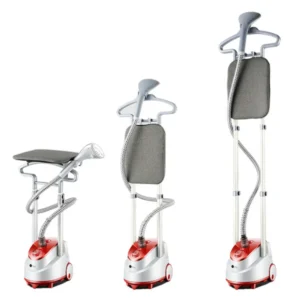 AFRA Garment Steamer, 1.6L, 1950w 30s Heating time, 50mins Working time, 32g/Mins Air output, Adjustable Telescopic Pole, 47 to 117cm stand height, Model AF-1950GSRD - 2 Year Warranty