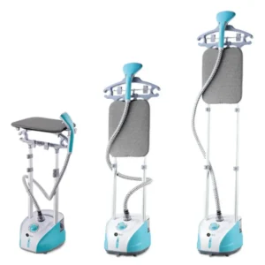 AFRA Garment Steamer with Iron Board 2.0L 1950W 30s Heating time, 32g/Mins Air output, Adjustable Telescopic Pole, 50 to 132 cm stand height, Model AF-1950GSWB | 2 Year Warranty