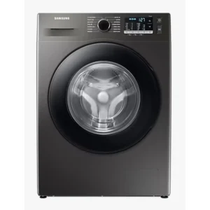 Samsung 9 Kg Front Load Washing Machine, 1400 RPM, Eco bubble™, Color Silver Model - WW90TA046AX - 1 Year Warranty.