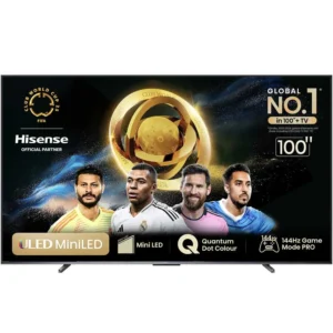 Hisense 100 Inch ULED 4K Smart, VIDDA TV, U7K Series, Mini LED Pro, Color Black Model - 100U7K - 1 Year Warranty.